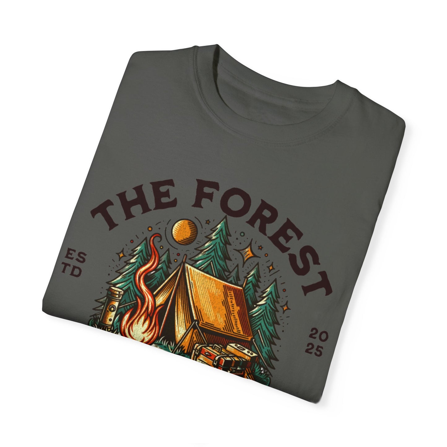 SPIRITS „Forest“ Unisex Garment-Dyed T-shirt