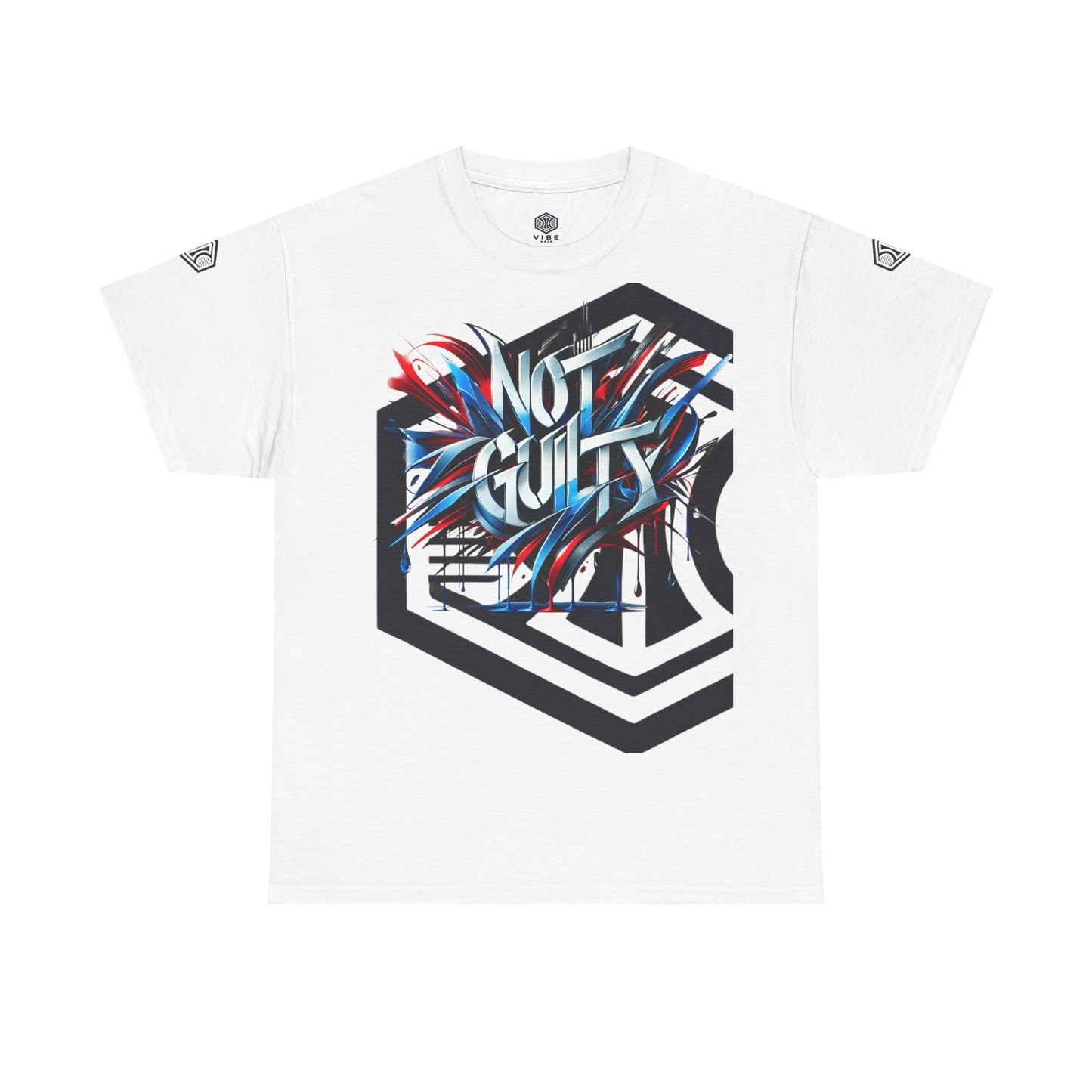 VIBEWEAR "Not Guilty" Unisex Heavy Cotton Tee