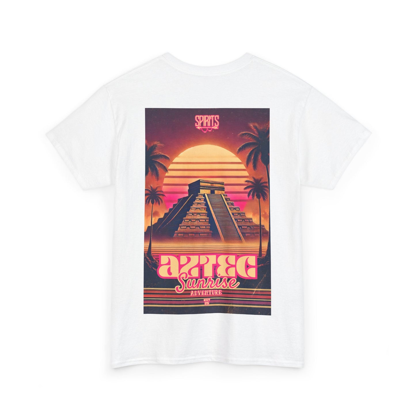 SPIRITS "Aztec Adventure" Unisex Heavy Cotton Tee