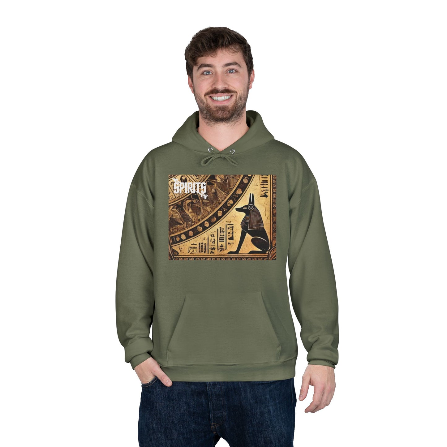 SPIRITS „Anubis“ Unisex Pullover Hoodie Sweatshirt