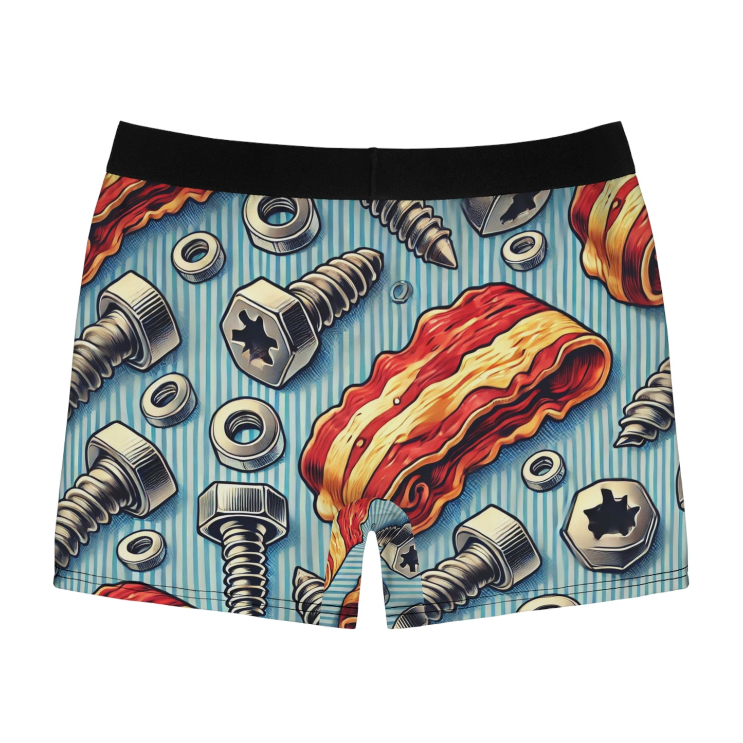 BCNWRLD "Bacon & Screws" Art Men's Boxer Briefs -  Underwear