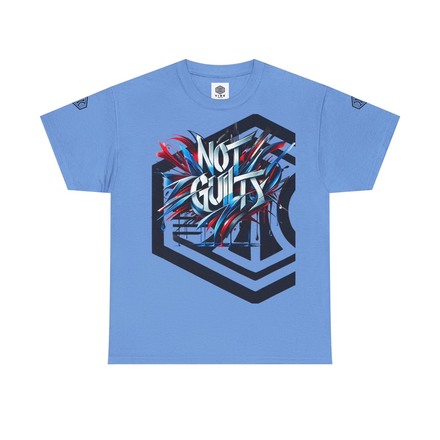 VIBEWEAR "Not Guilty" Unisex Heavy Cotton Tee