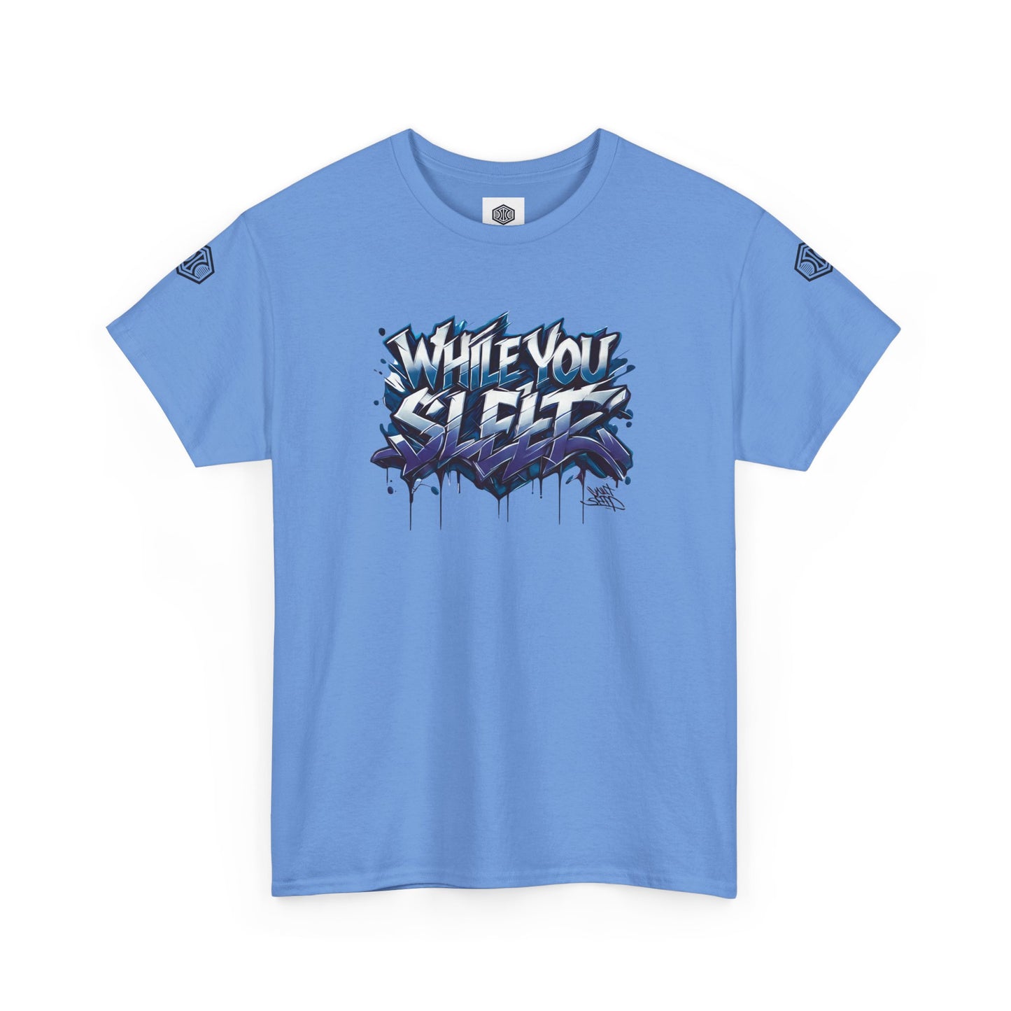 VIBEWEAR "while you sleep" Unisex Heavy Cotton Tee