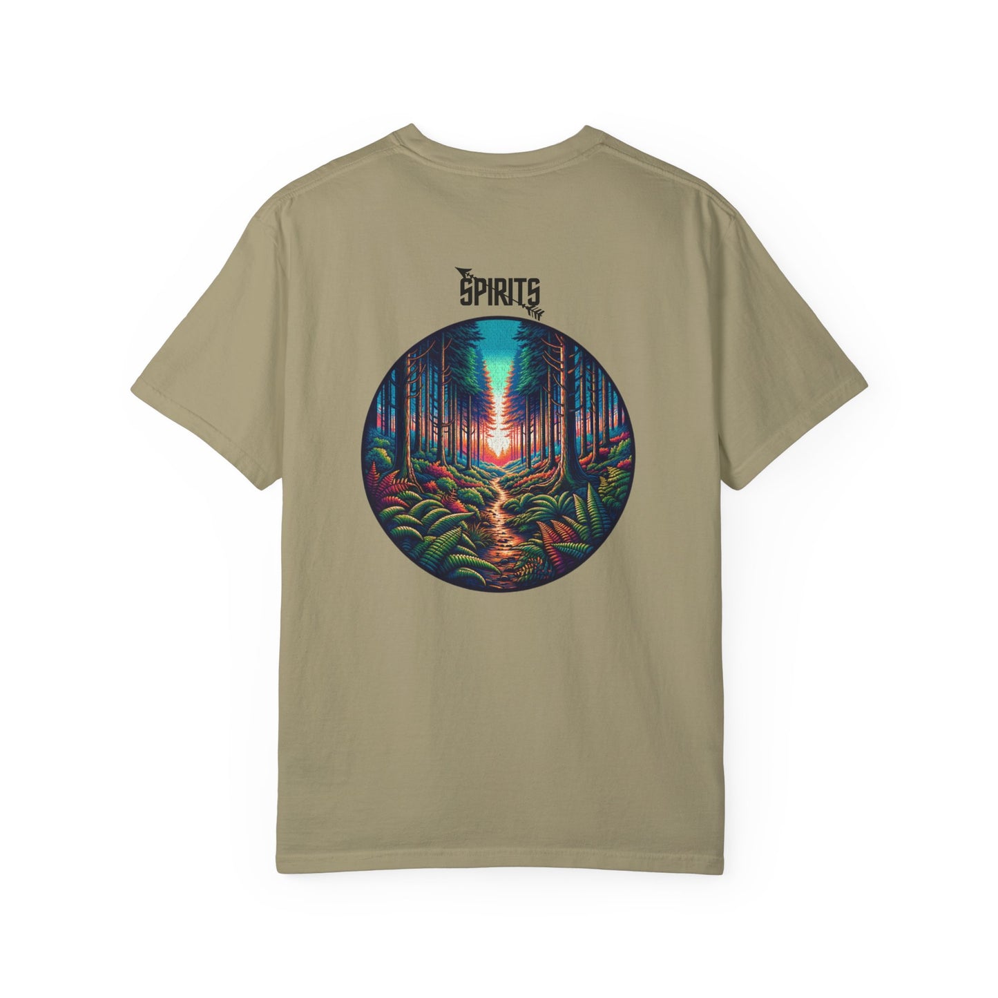 SPIRITS „Forest“ Unisex Garment-Dyed T-shirt