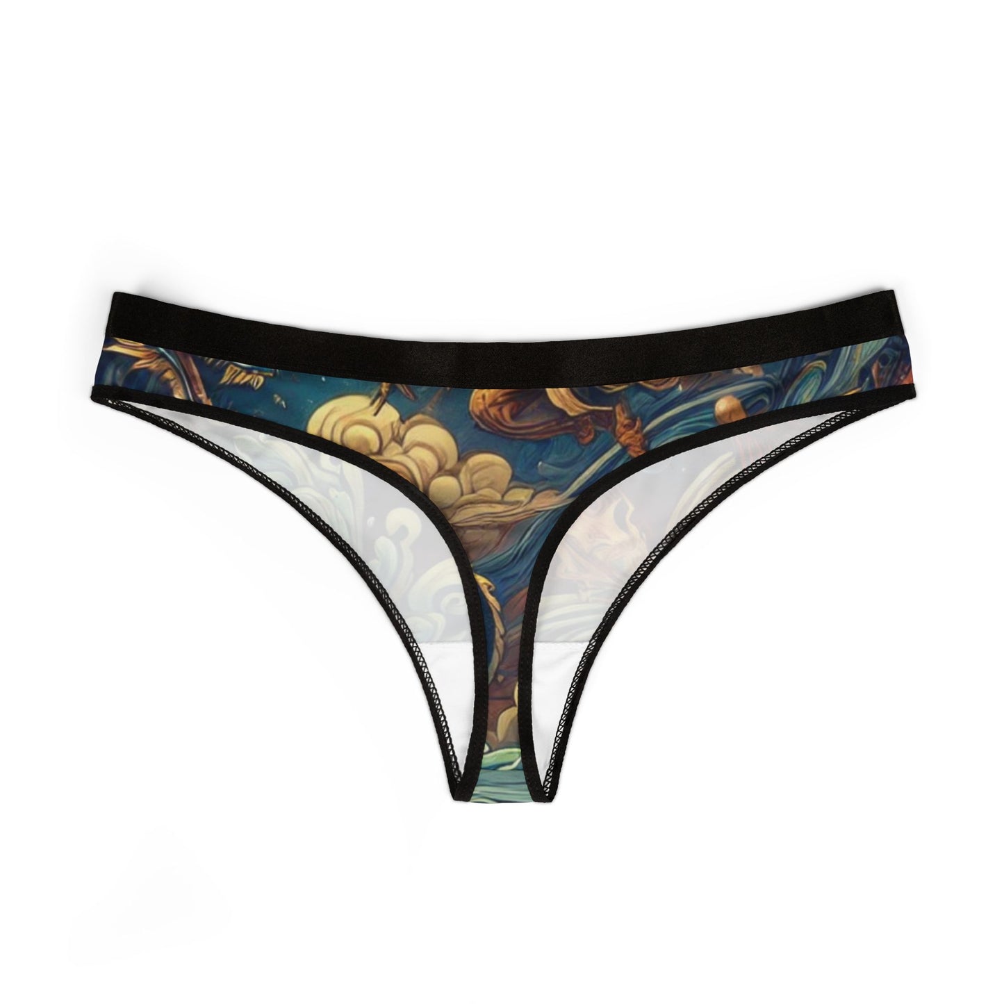 SPIRITS "FANTASM" Women's Thongs (AOP)