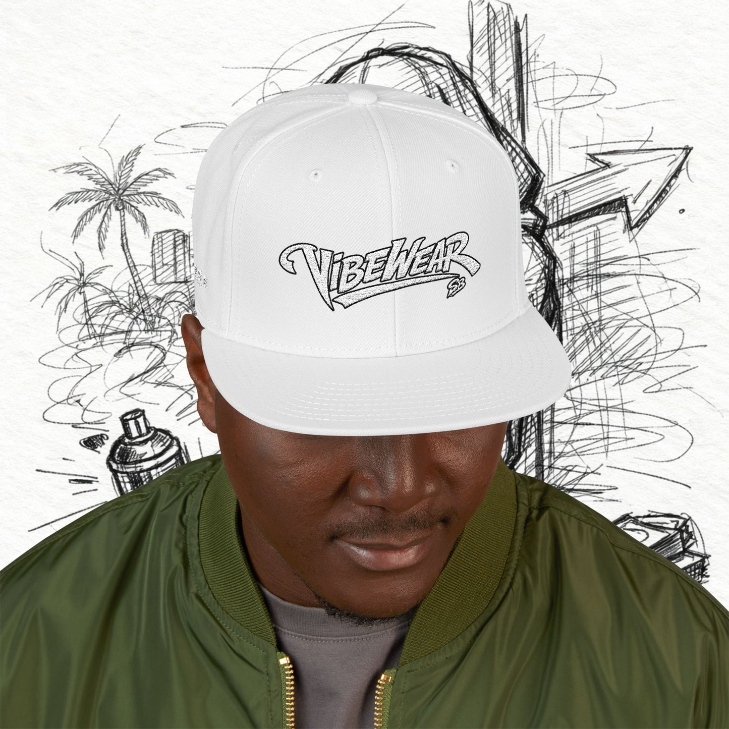 Vibewear "Wild" Snapback (Embroidery)