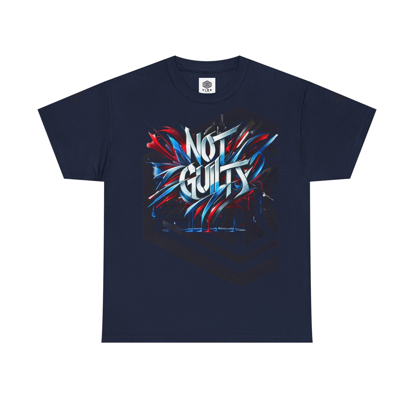 VIBEWEAR "Not Guilty" Unisex Heavy Cotton Tee