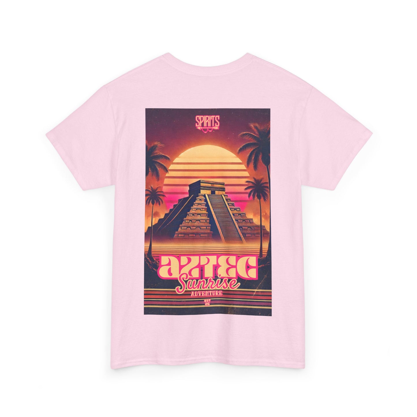 SPIRITS "Aztec Adventure" Unisex Heavy Cotton Tee