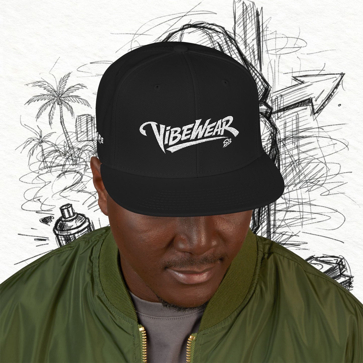 Vibewear "Wild" Snapback (Embroidery)