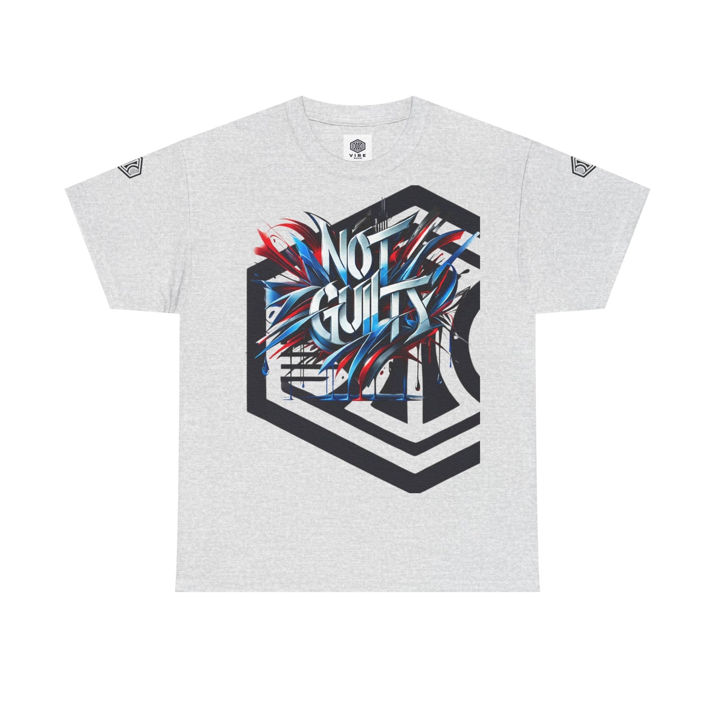 VIBEWEAR "Not Guilty" Unisex Heavy Cotton Tee