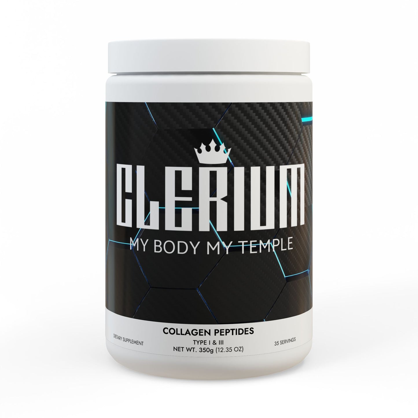 CLERIUM  Collagen Peptides Type I & III Supplement (350g, 12.3oz)