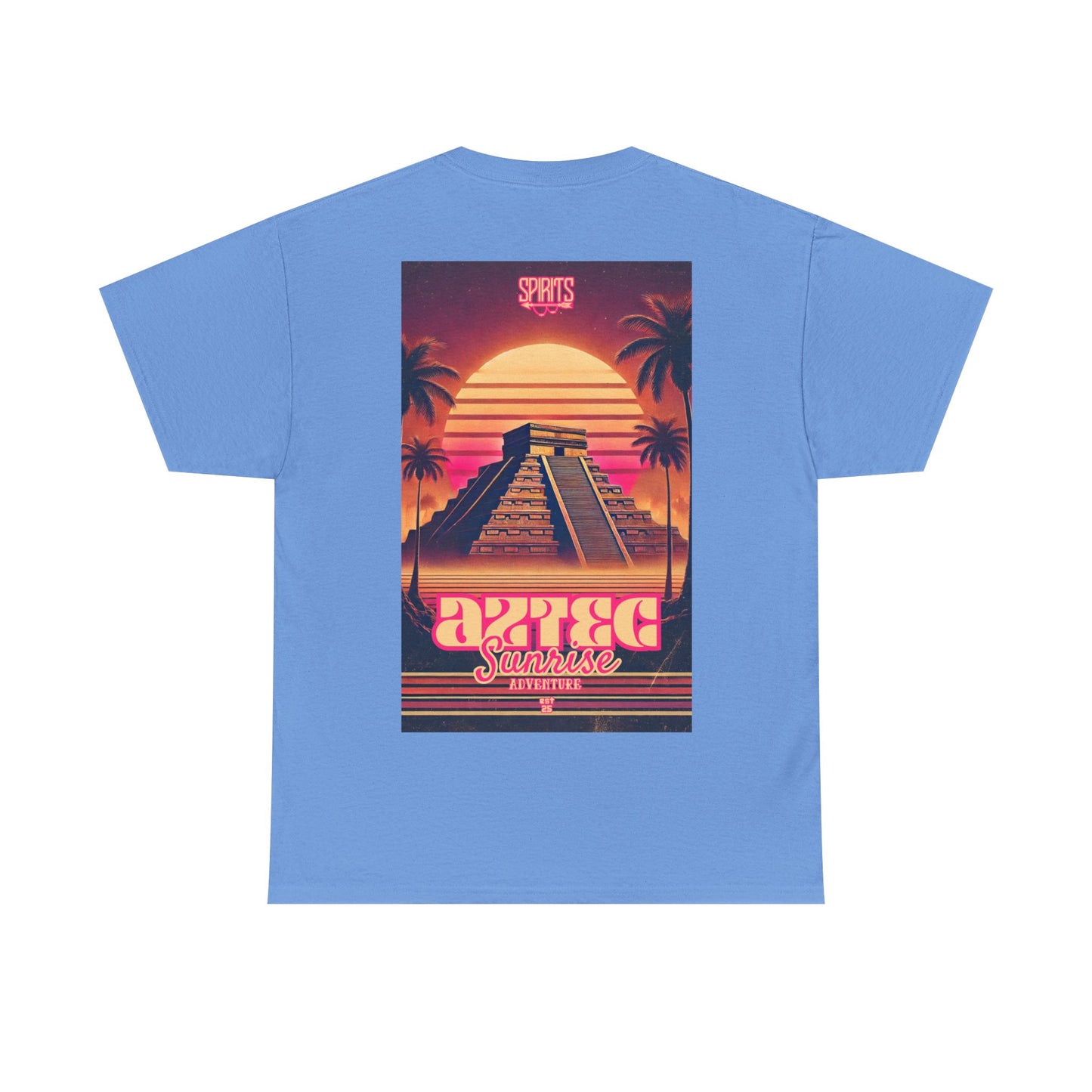 SPIRITS "Aztec Adventure" Unisex Heavy Cotton Tee