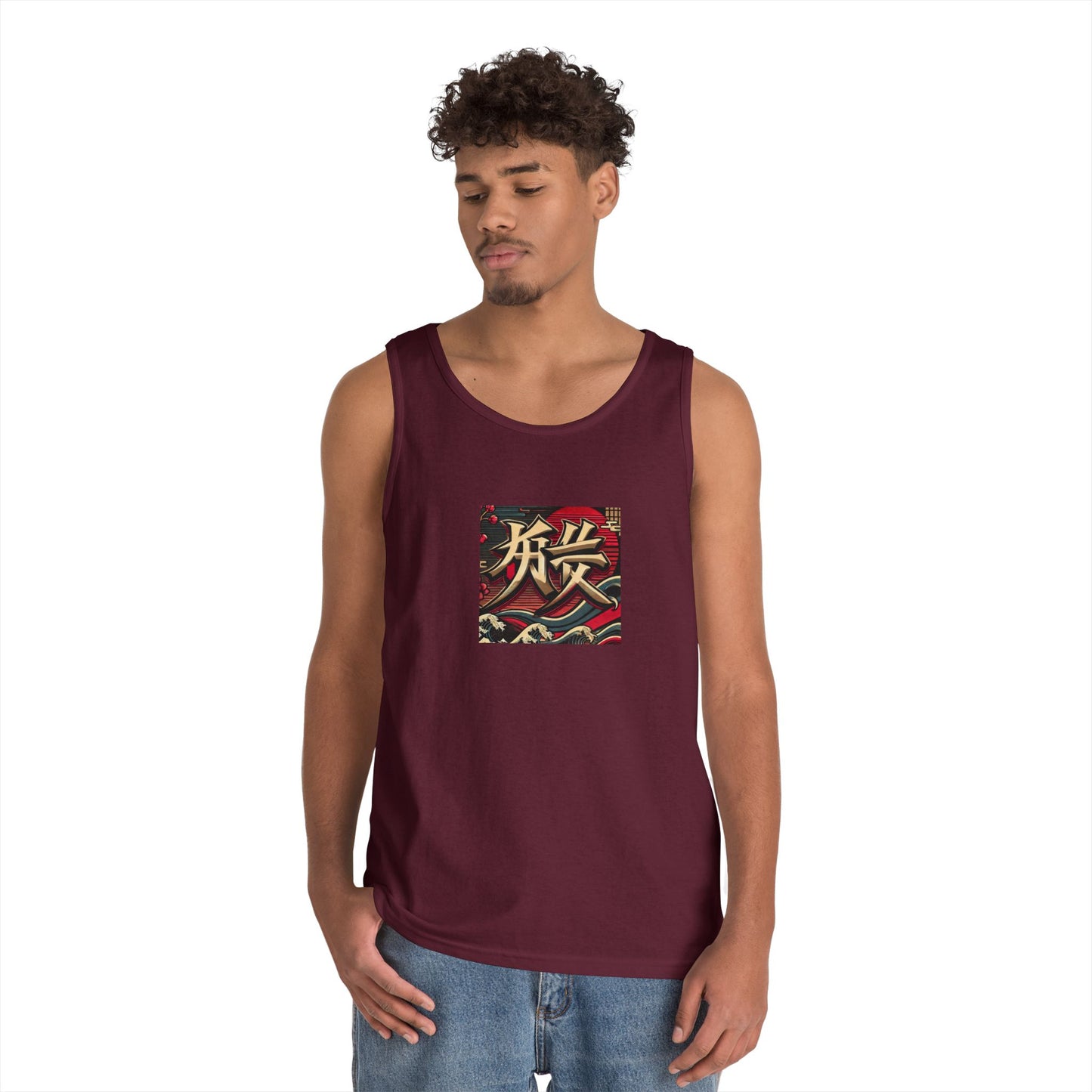 SPIRITS "Japanese" Unisex Heavy Cotton Tank Top