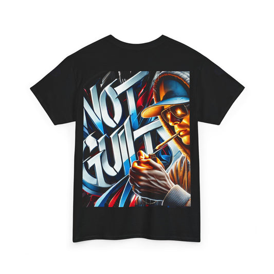 VIBEWEAR "Not Guilty" Unisex Heavy Cotton Tee