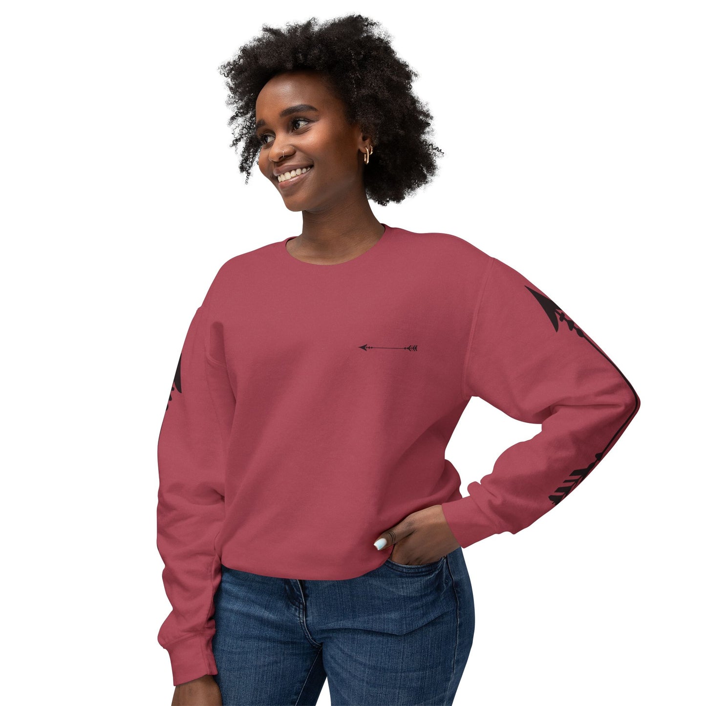 SPIRITS "Arrow" Unisex Lightweight Crewneck Sweatshirt