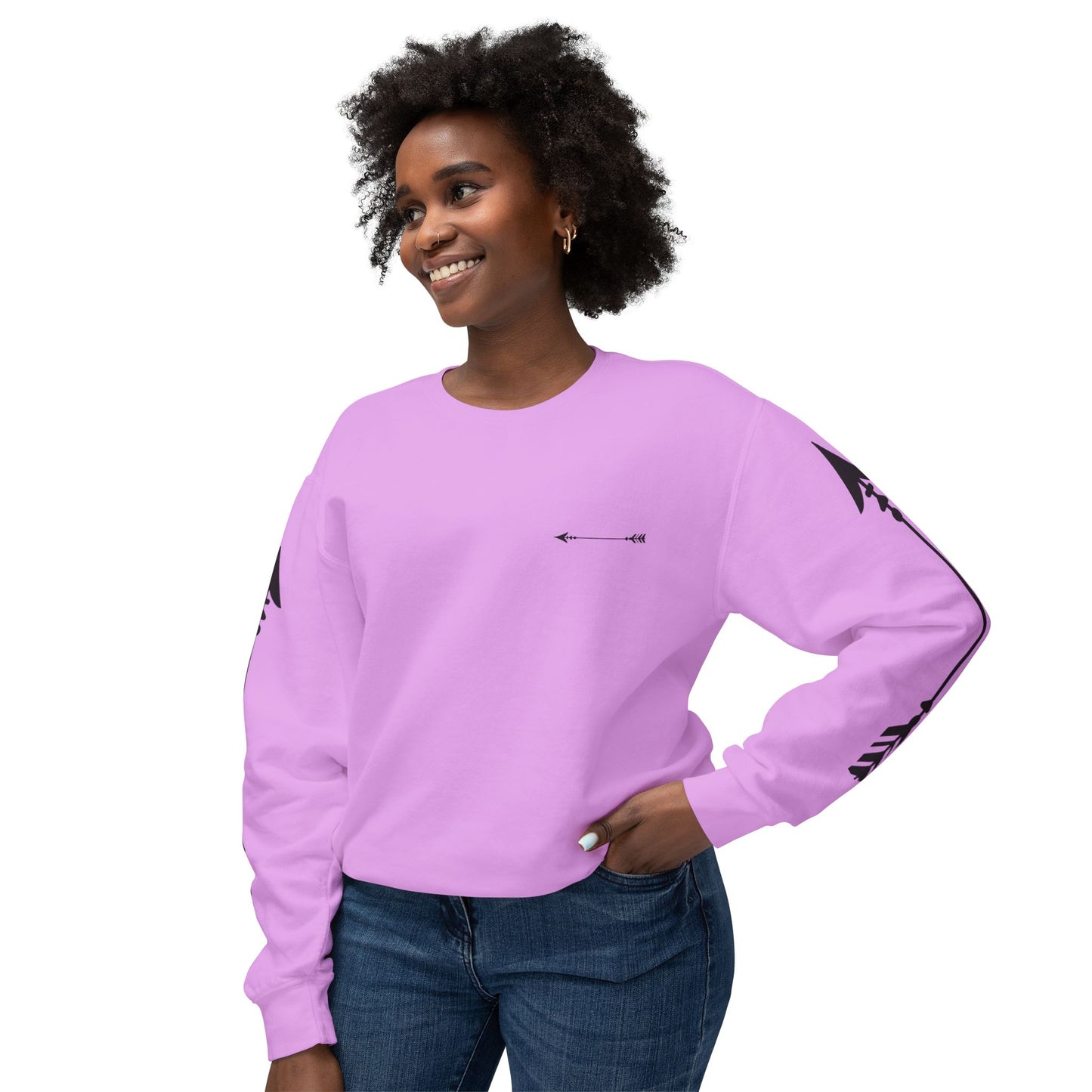 SPIRITS "Arrow" Unisex Lightweight Crewneck Sweatshirt