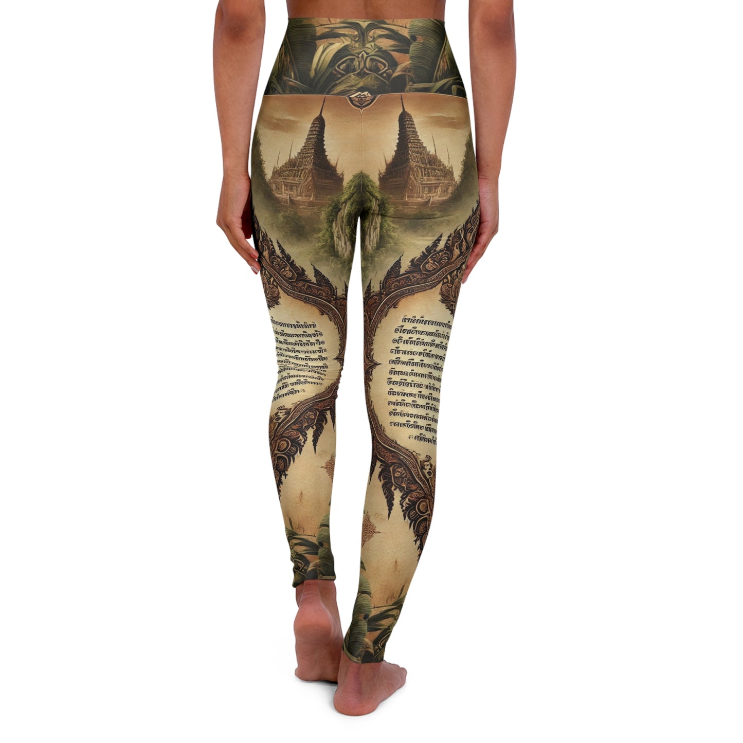 SPIRITS "Seven Eleven" High Waisted Yoga Leggings (AOP)