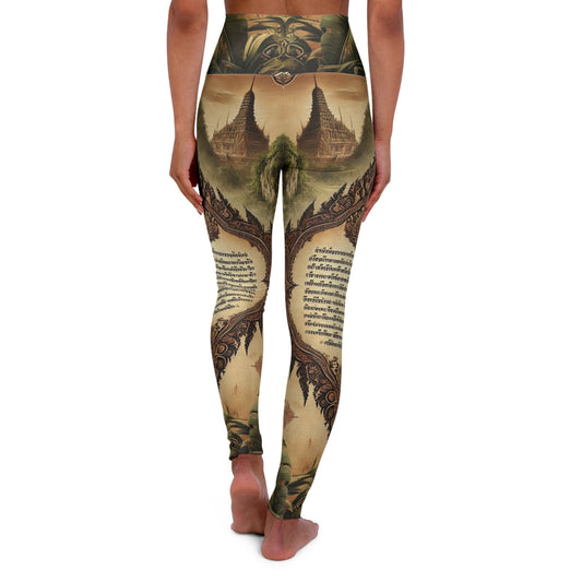 SPIRITS "Seven Eleven" High Waisted Yoga Leggings (AOP)