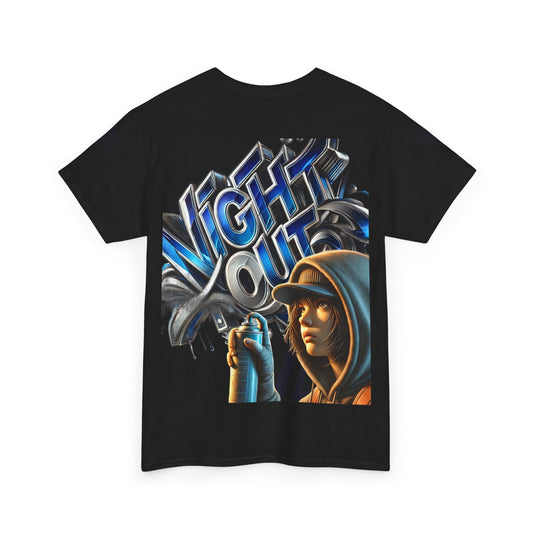 VIBEWEAR "Night Out" Unisex Heavy Cotton Tee