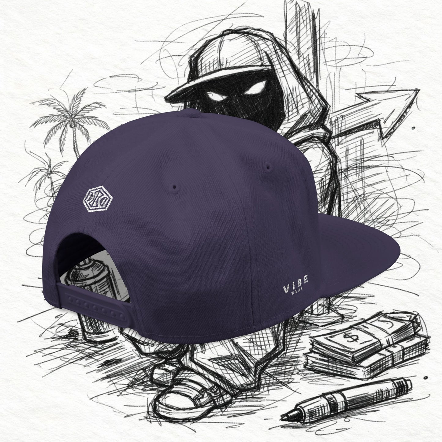 Vibewear "Wild" Snapback (Embroidery)