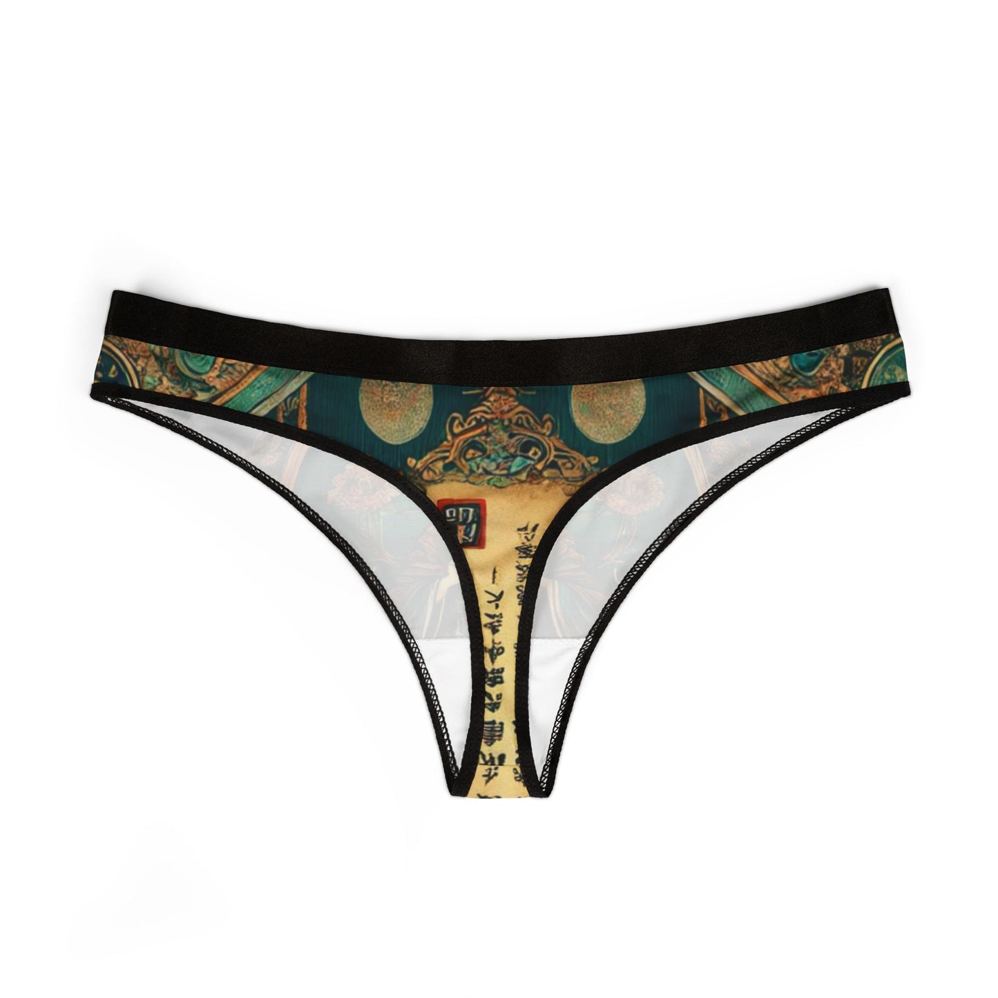 SPIRITS "Ghost" Women's Thongs (AOP)