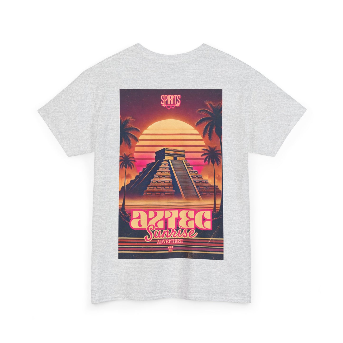 SPIRITS "Aztec Adventure" Unisex Heavy Cotton Tee