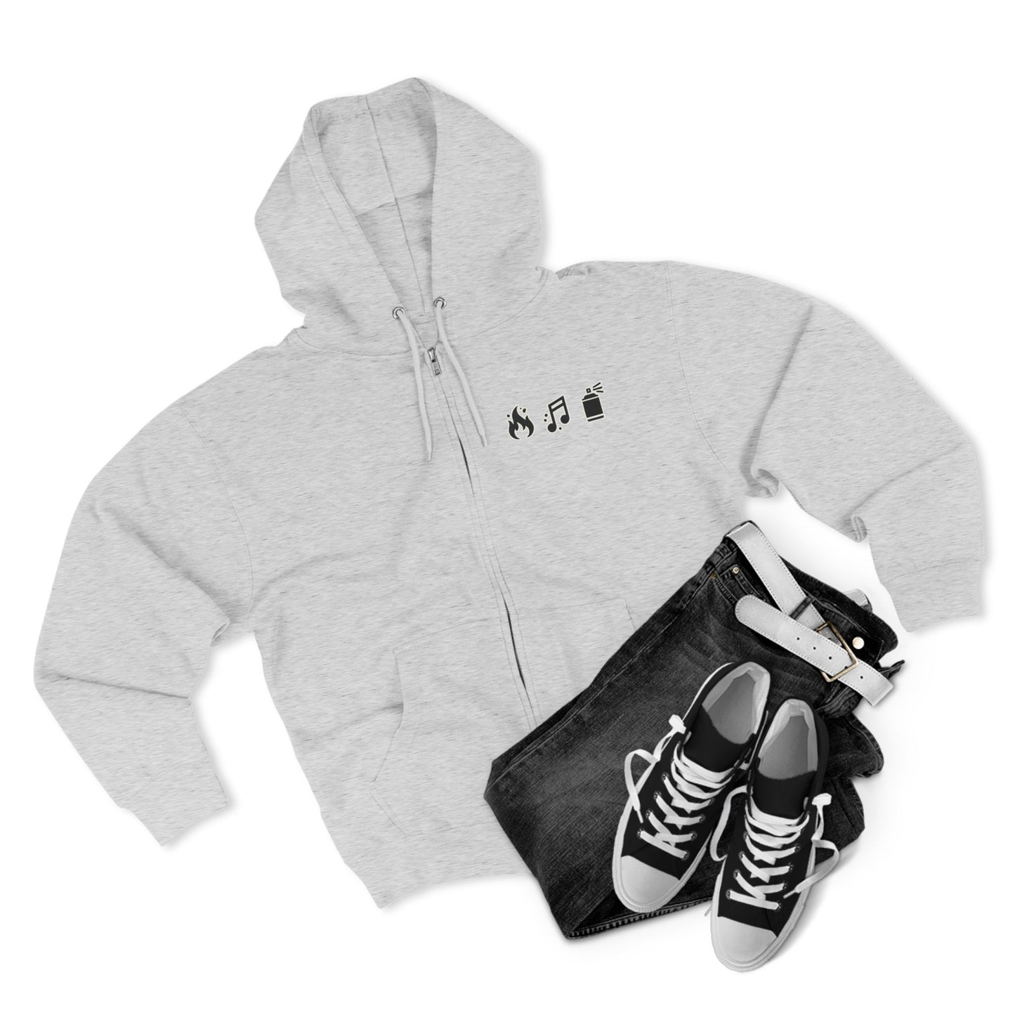 VIBEWEAR "Don't kill my vibe" Premium Cool & Comfy Unisex Zip Hoodie