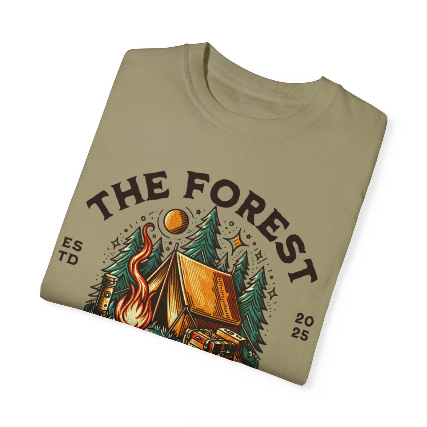 SPIRITS „Forest“ Unisex Garment-Dyed T-shirt