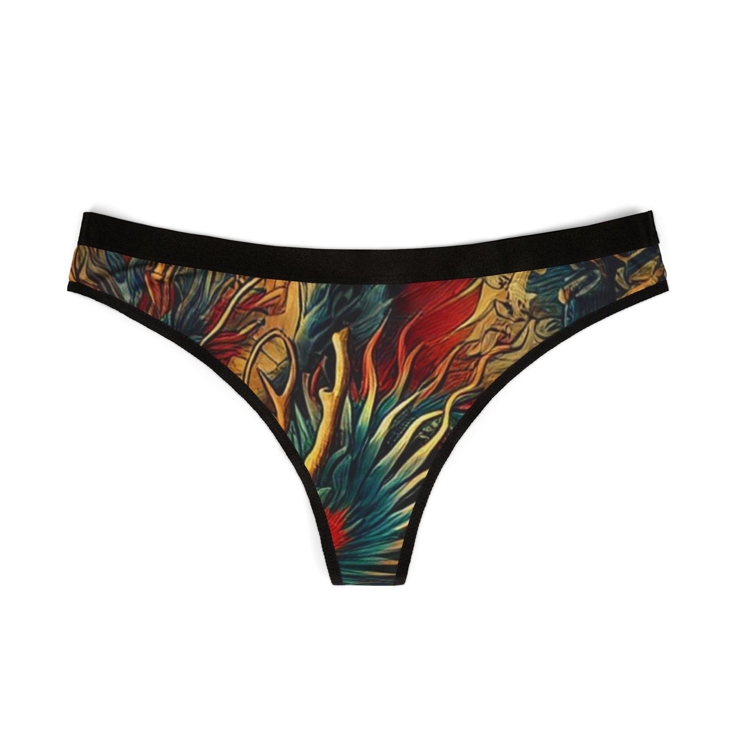 SPIRITS "Guru" Women's Thongs (AOP)