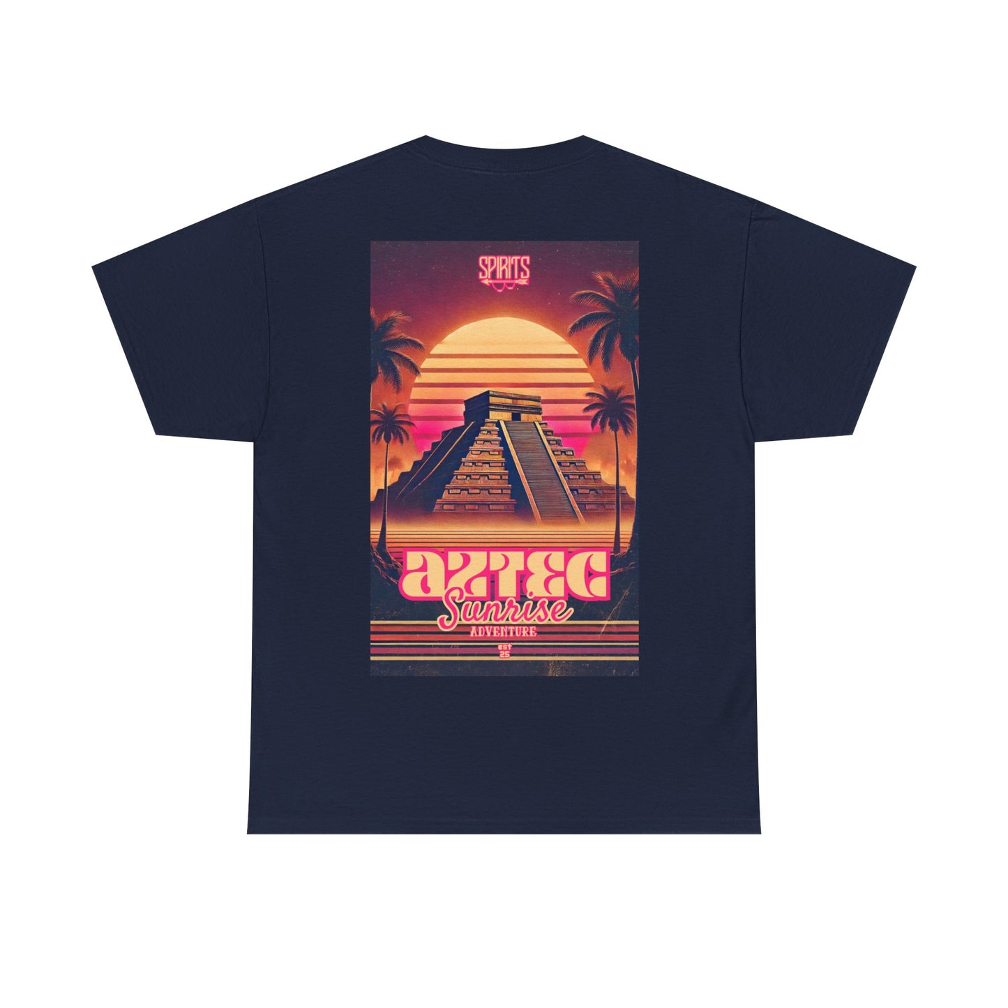 SPIRITS "Aztec Adventure" Unisex Heavy Cotton Tee